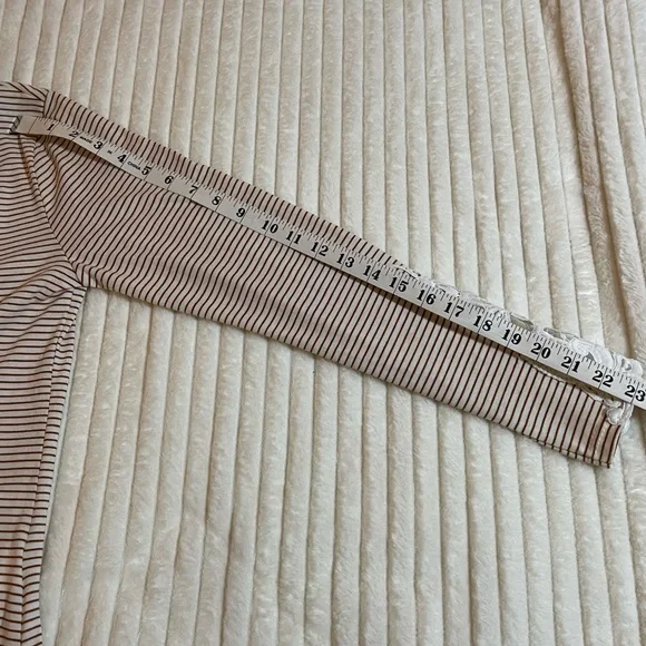 Boutique | Striped Women's Top | Lace Detail - Picture 10 of 13